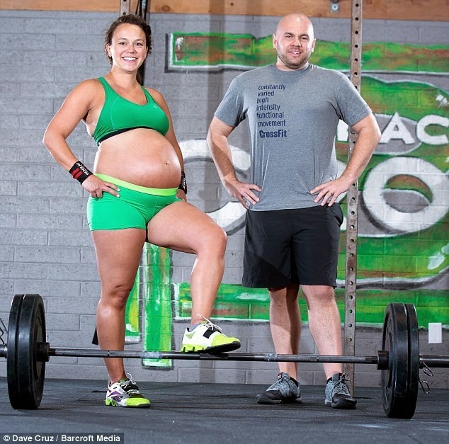 Το CrossFit την βοήθησε να συλλάβει και να μείνει υγιής