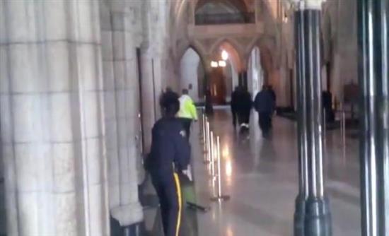 ΒINTEO   Οι πυροβολισμοί στο κοινοβούλιο του Καναδά