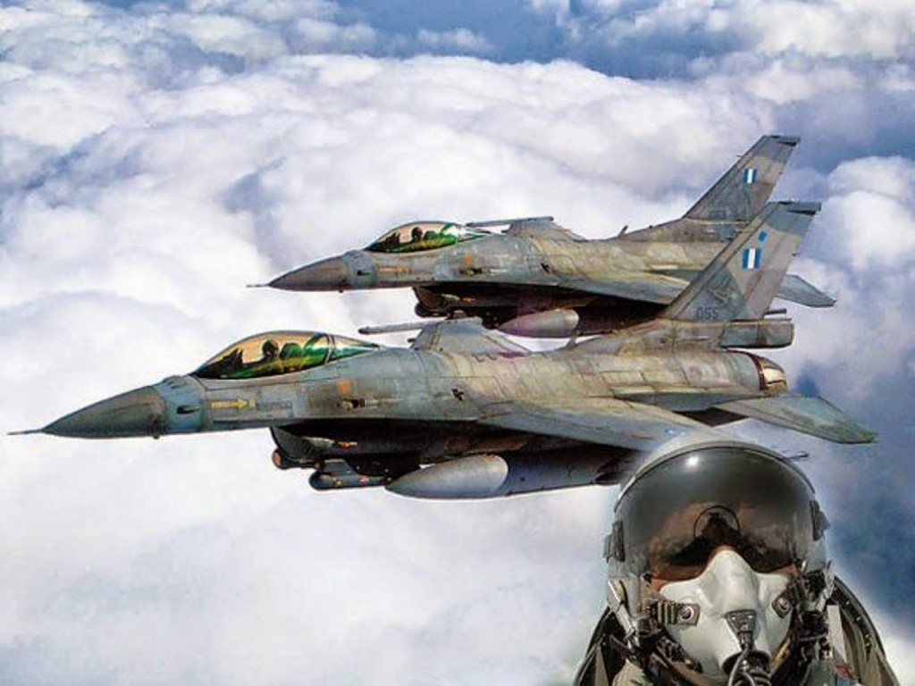 Διαμαρτύρονται οι Τούρκοι για τον εγκλωβισμό των  F 16 απο Ελληνικά Μαχητικά!!