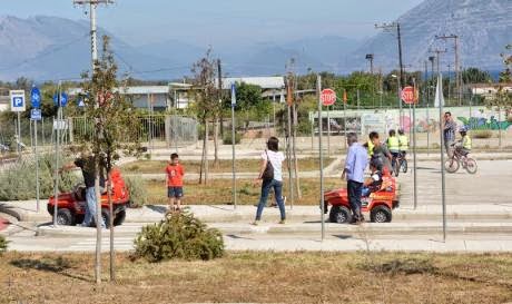 Οι μαθητές συνεχίζουν να εκπαιδεύονται στο Πάρκο Κυκλοφοριακής Αγωγής – Αχαΐα