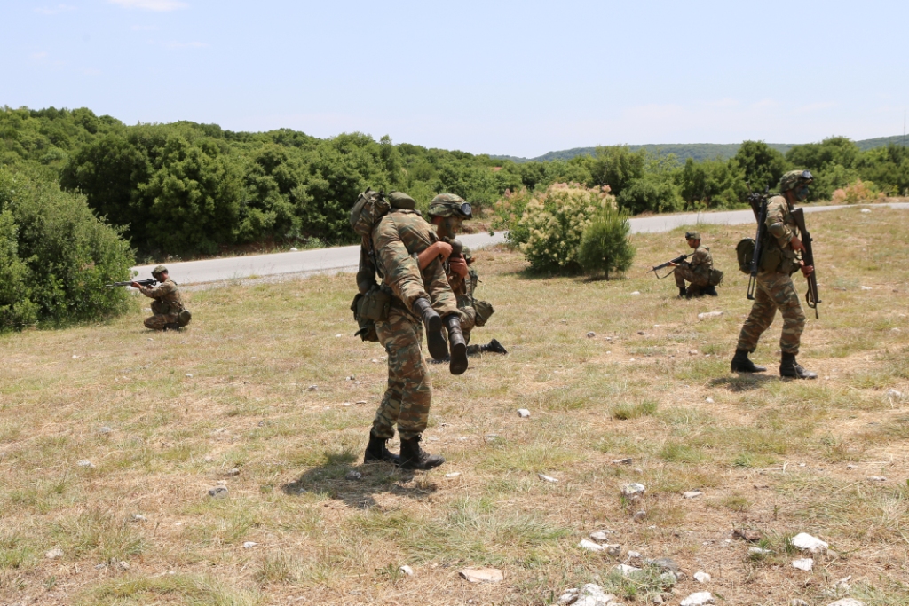 Τα Κομάντο της ΣΜΥ σε επίθεση στο βουνό των Θεών με την υποστήριξη Ελικοπτέρων [photo]