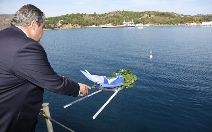 Καμμένος: Δεν θα υποστείλουμε ποτέ τις σημαίες ούτε τα λάβαρα