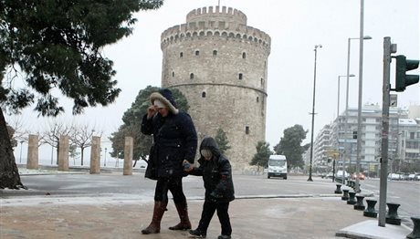 Καιρός στη Θεσσαλονίκη: Πάλι θα δούμε χιόνι σήμερα!