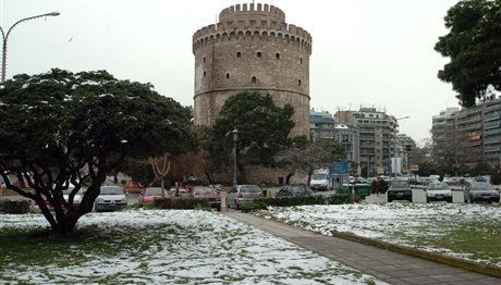 Καιρός στη Θεσσαλονίκη: Παγετός με βροχές και χιονόνερο σήμερα!