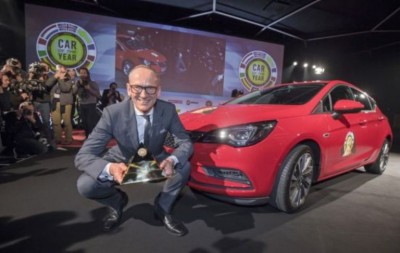 Πανηγύρι στην  Opel  για το Astra  που ανακηρύχθηκε  “Αυτοκίνητο της Χρονιάς 2016”