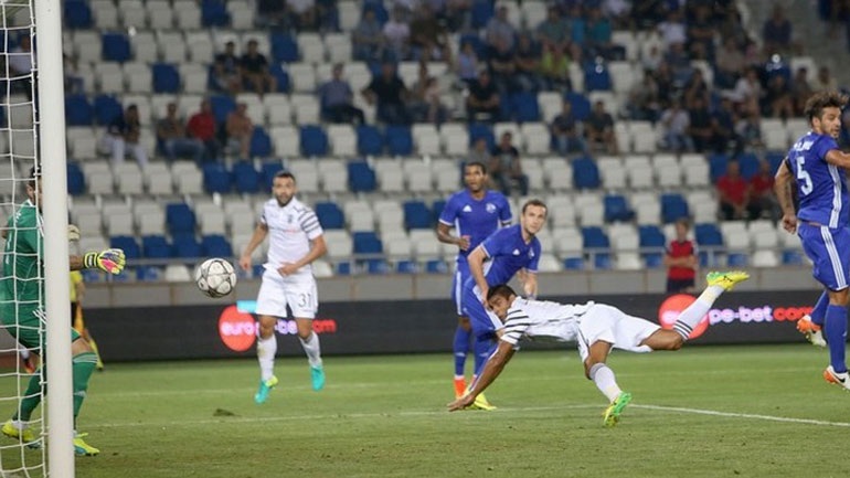 ΠΑΟΚ-Ντιναμό Τιφλίδας 1-0 (Πρώτο ημίχρονο)