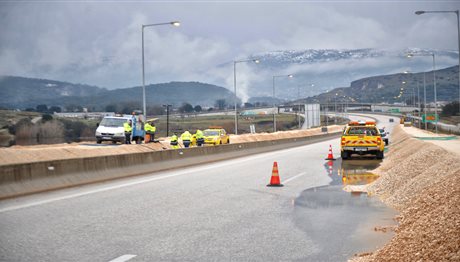 Κλειστή για 3η μέρα η Εγνατία Οδός στη Δυτική Μακεδονία