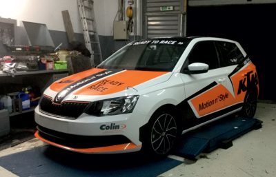 Ο Λεωνίδας Μανιατόπουλος στο Ενιαίο με  Skoda Fabia 1.2 TSI