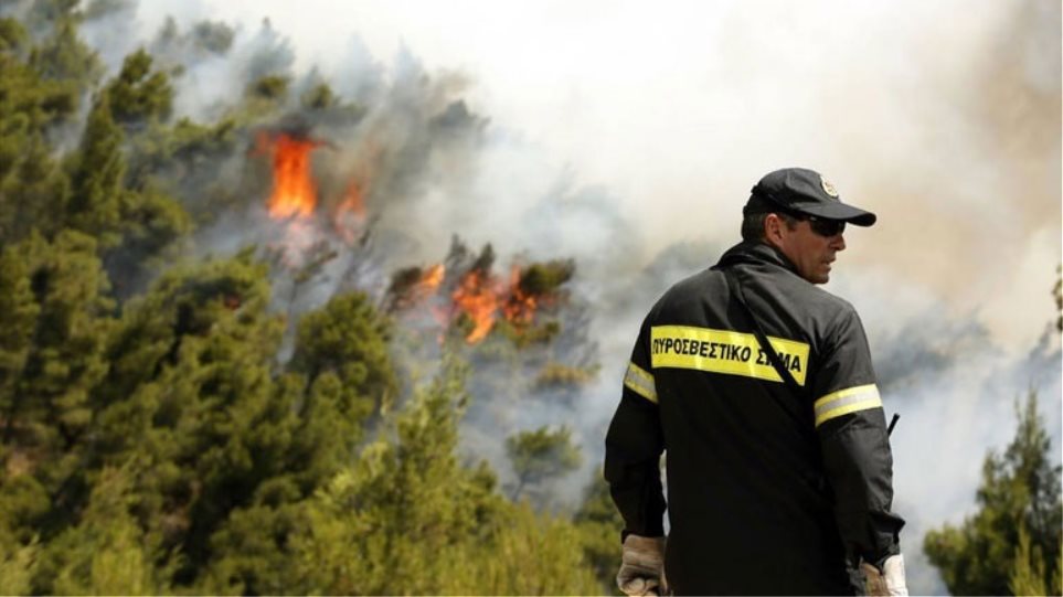 Πολύ υψηλός κίνδυνος πυρκαγιάς την Τετάρτη