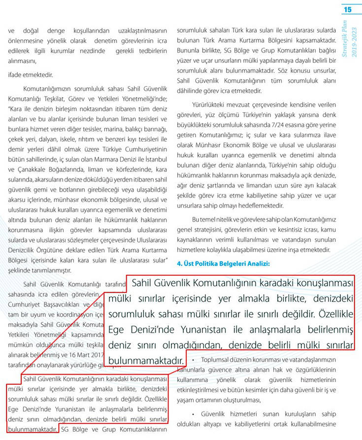 Νέο τουρκικό στρατηγικό δόγμα δεν «βλέπει» όρια στο Αιγαίο