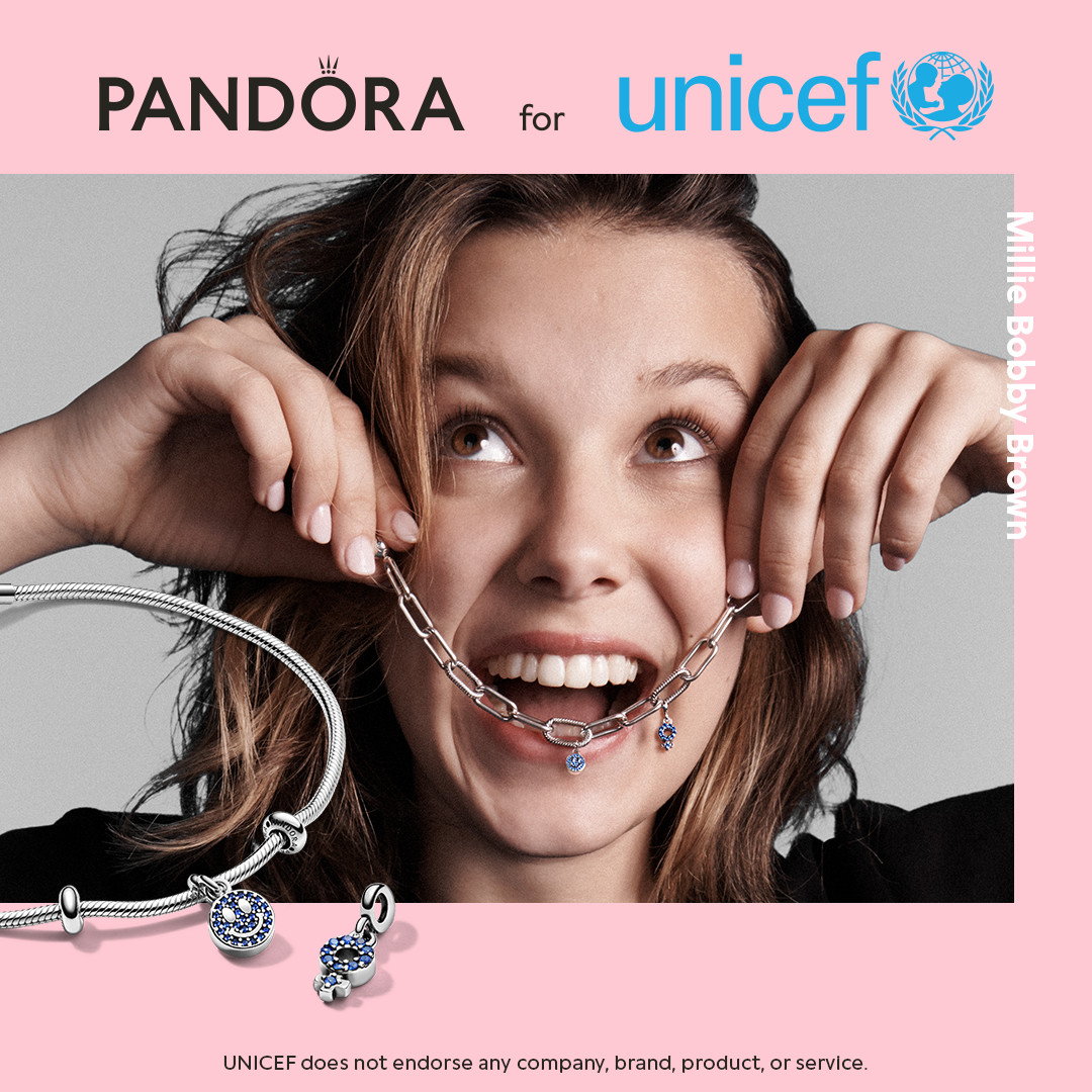 PANDORA και UNICEF ενώνουν τις δυνάμεις τους για καλό σκοπό