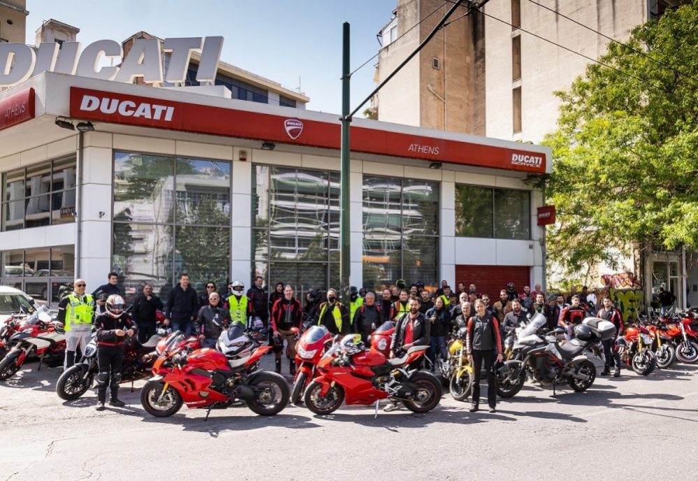 Συνάντηση των Ducatisti στο Ducati Athens