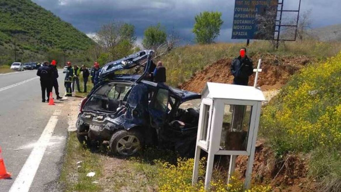 Κοζάνη: Δύο νεκροί σε τροχαίο – Τούμπαρε ΙΧ