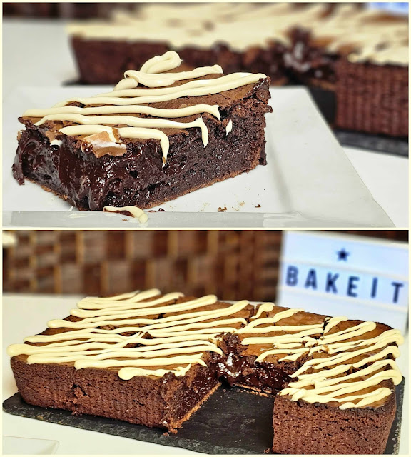 Σοκολατένιο Μπράουνις (Brownies). Χωρίς Μίξερ σε ένα Μπολ όλα!!!